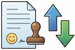 事故報告のイラスト